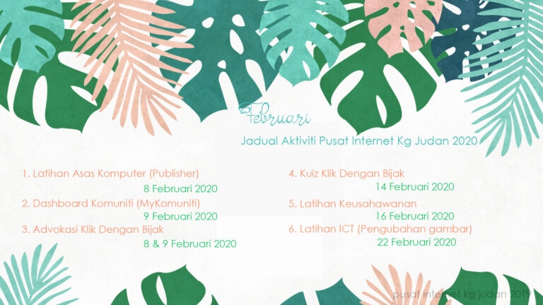 jadual-kg-judan-februari-2020